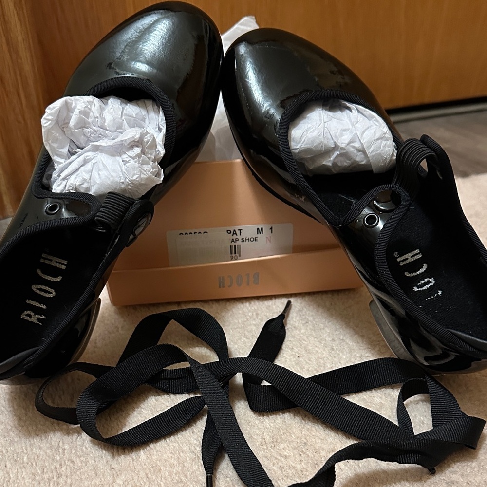Black Tap Dance Shoes